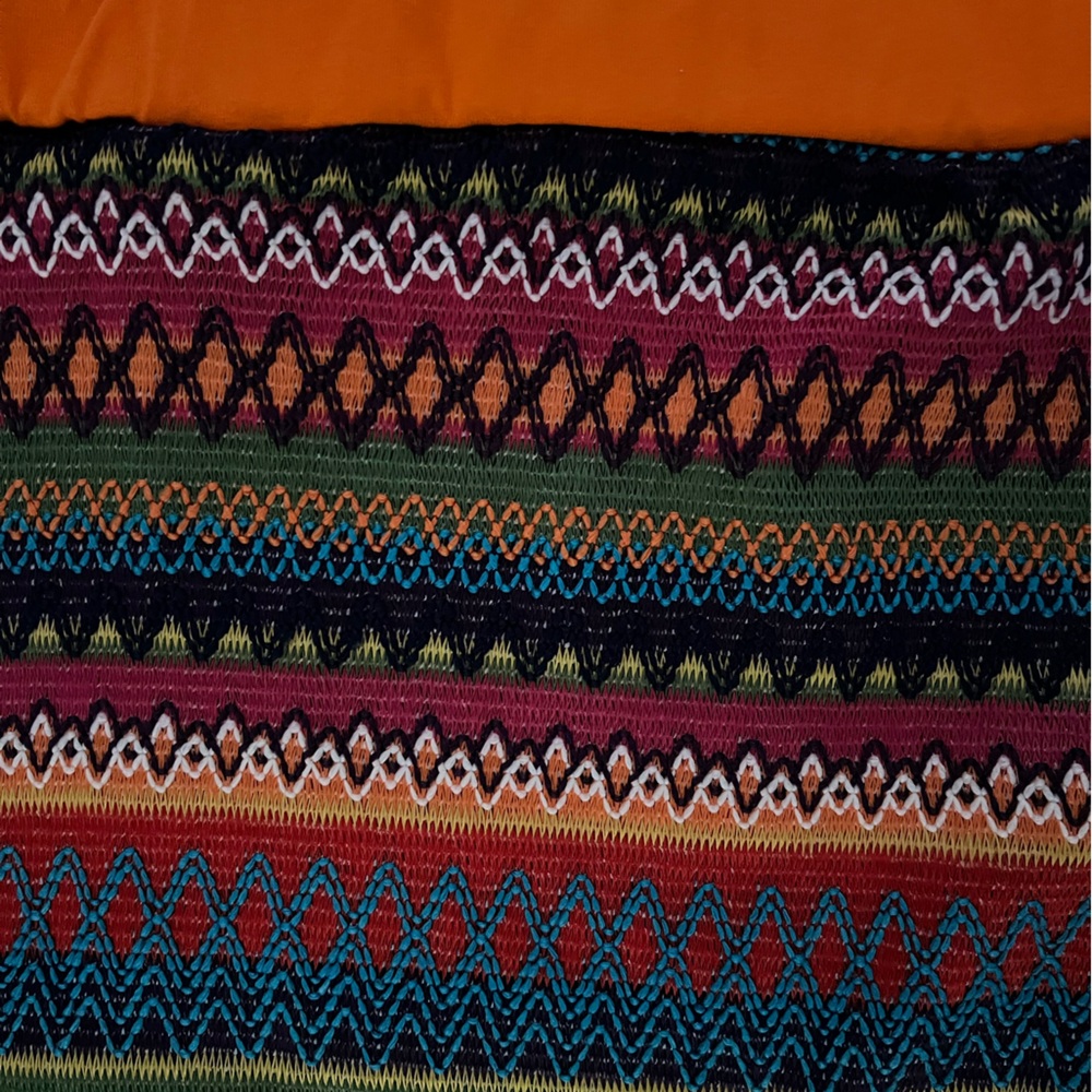 Colorful Strapless Two-Piece Set - Picture 4 of 4